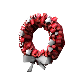 Yuletide Ribbon Wreath