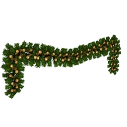 Festive Garland - Gold