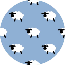 Cloudy Sheep Wallpaper