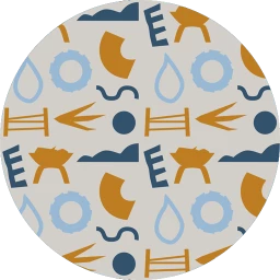 Abstract Farm Wallpaper