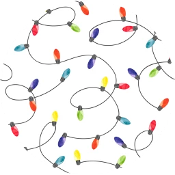 Cosmos Merry Fairy Lights Wallpaper