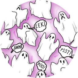 Cosmos Playful Ghosts Wallpaper