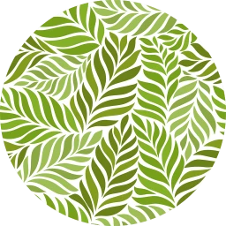 Leafy Easter Wallpaper