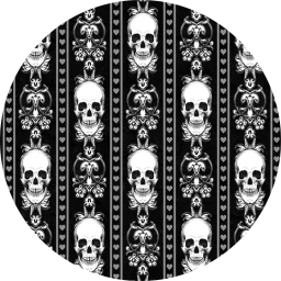 Imprison Skull Romance Wallpaper