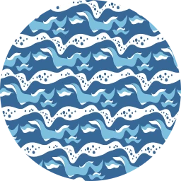 Loft Ocean Waves Wallpaper