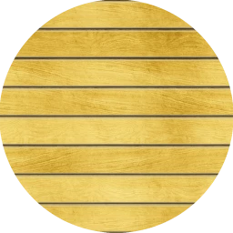 LOFT Golden Sun Wooden Wall