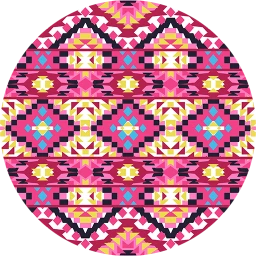 Aztec Rosado Wallpaper