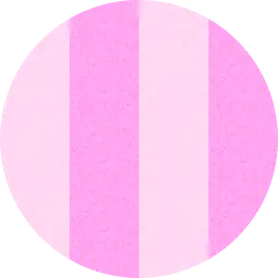 Mod Doll's House Pink Striped Wallpaper