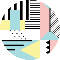 Overlapping Shapes Wallpaper