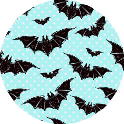 Bats In Blue Sky Wallpaper