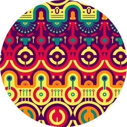 Fiesta Abstract Wallpaper