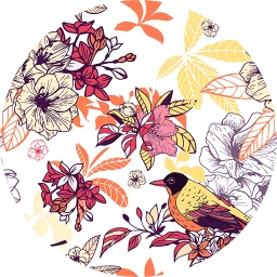 Hampton Floral Wallpaper