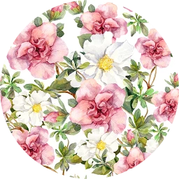 Anise Floral Wallpaper