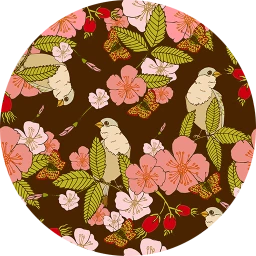 Meadow Birds Wallpaper