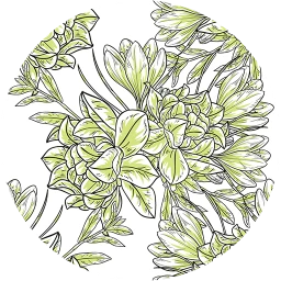 Fern Floral Wallpaper