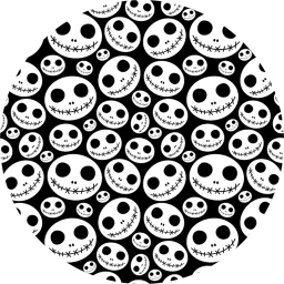 Grinning Skulls Halloween Wallpaper