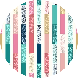 Berry Striped Wallpaper