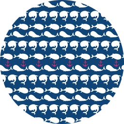 White Whales Wallpaper