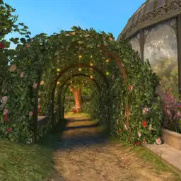 Magical Springtime Tunnel