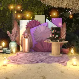 Solar Sounds Festival Pink Corner