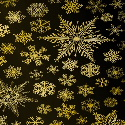 Warm Snowflakes (Gold)