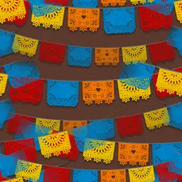 Festive Cinco De Mayo Pennants