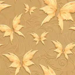 Golden Butterfly Wings