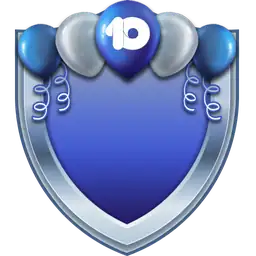 10th Anniversary Participation Badge