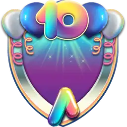 10th Anniversary Badge
