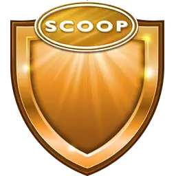 Gold Scoop Badge 