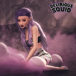 Party in Gothic Glam Style with Delirious Squid!