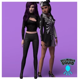 Delirious Squid Demonic Destruction - Female