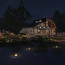 Loch Lomond Eco House - Night Collection