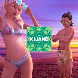 Get Wet and Wild in Metallic Heatwave Swimwear!