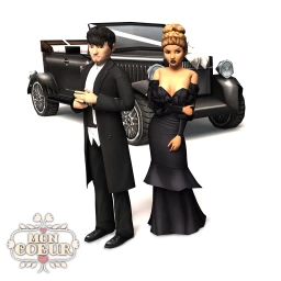 Celebrate a Monochrome Chic Wedding with Mon Coeur’s Noir Collection