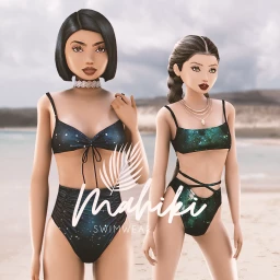 Look and Feel Out-of-this-World in Mahiki Galaxy Swimwear