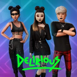 New Delirious: utility details give texture and edge to these goth looks.
